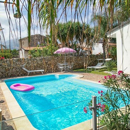 Villa Manzella Piscina Privata 奇尼斯 外观 照片