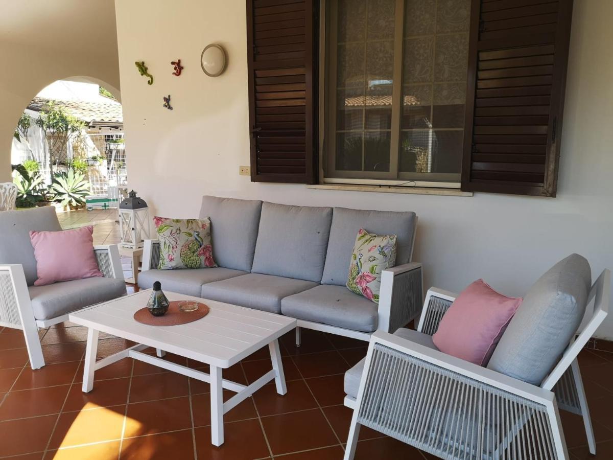 Villa Manzella Piscina Privata 奇尼斯 外观 照片